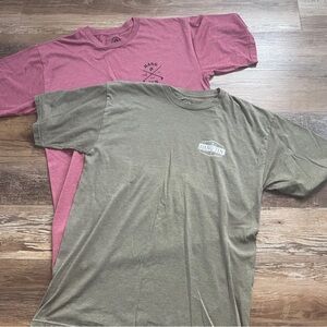 2 Hang Ten Mens surf tshirts Large